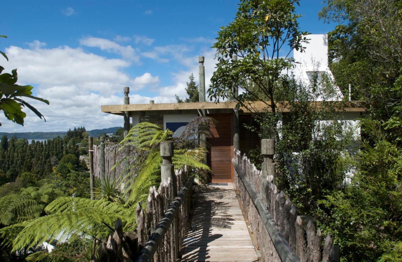 Te Whare -Lake Tarawera Tree-Top Nest酒店 外观 照片